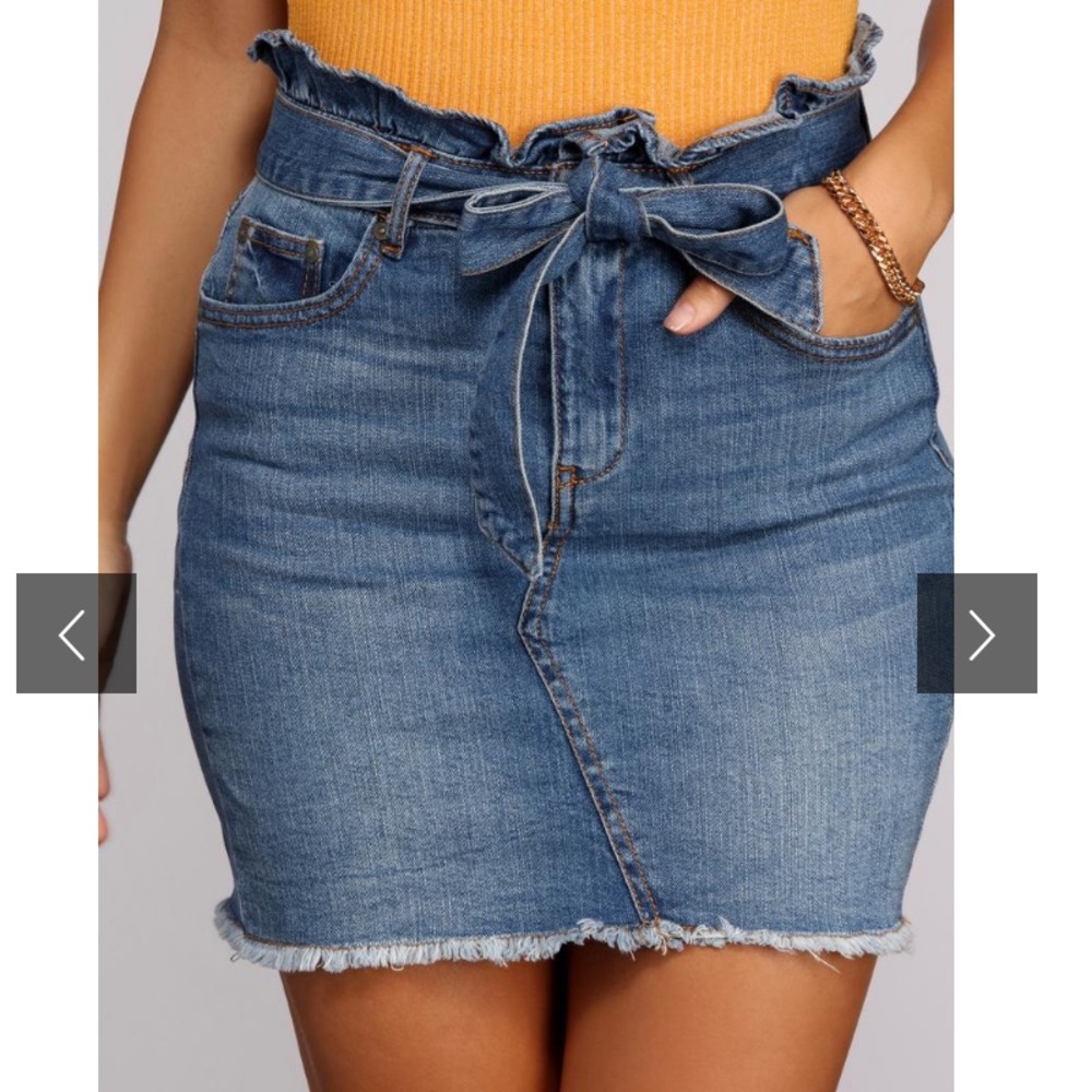 Jean skirt